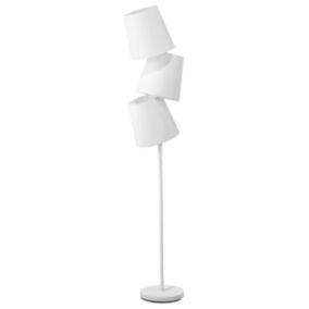 Lampadaire blanc de 3 abats-jours RIO GRANDE