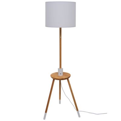 Lampadaire Bontioli GoodHome E27 coloris naturel