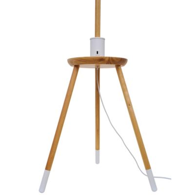 Lampadaire Bontioli GoodHome E27 coloris naturel