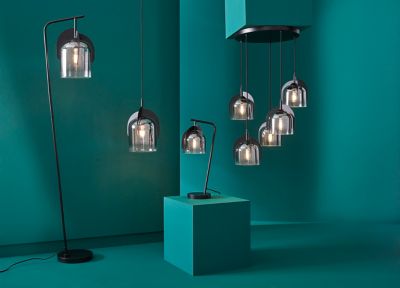 Lampadaire Boshi E27 IP20 40W Ø19cm Nordlux noir