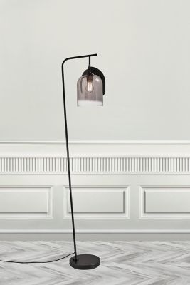 Lampadaire Boshi E27 IP20 40W Ø19cm Nordlux noir