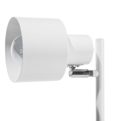 Lampadaire CORBONES Réglable Métal Blanc