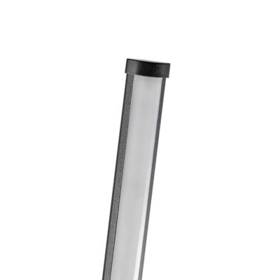 Lampadaire d'angle LED connectée RGB IP20 10W l.60 x H.141 cm noir Reality Leuchten
