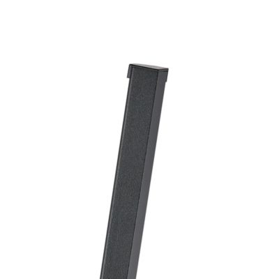 Lampadaire d'angle LED connectée RGB IP20 10W l.60 x H.141 cm noir Reality Leuchten