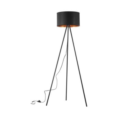 Lampadaire décoratif 1xE27 23W IP20 - Noir