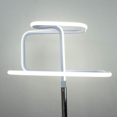 Lampadaire design et original LED angulaire - SQUARE