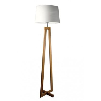 Lampadaire design Sacha ls blanc écru