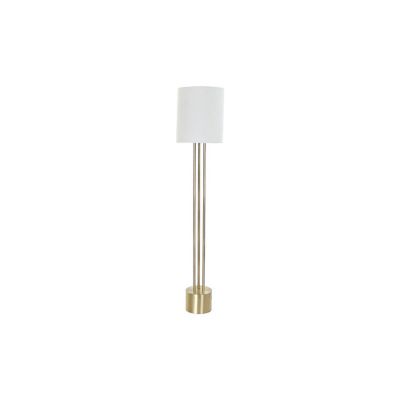 Lampadaire DKD Home Decor Blanc Marron Polyester Métal Pin (40 x 65 x 152 cm) main image 1