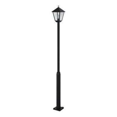 Lampadaire Docker E27 25W IP44 GoodHome noir