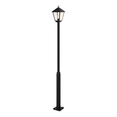 Lampadaire Docker E27 25W IP44 GoodHome noir