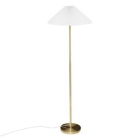 Lampadaire en Métal "Jiling" 150cm Blanc