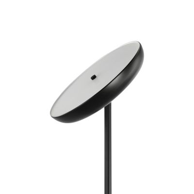 Lampadaire en métal noir mat LED intégrée 2500lm dimmable 35W ⌀30xH.181cm, Goodhome Songor