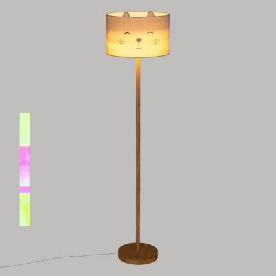 Lampadaire enfant chat "Felix" H152cm blanc - Atmosphera createur d'interieur