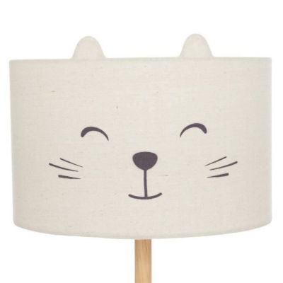 Lampadaire enfant chat "Felix" H152cm blanc - Atmosphera createur d'interieur