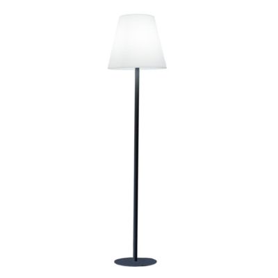 Lampadaire extérieur sans fil STANDY Blanc Polypropylène H150CM