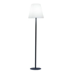 Lampadaire extérieur sans fil STANDY Blanc Polypropylène H150CM