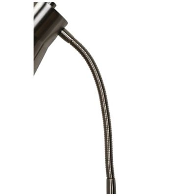 Lampadaire Hetange GoodHome E27 argent