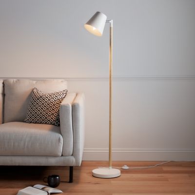 Lampadaire intérieur blanc