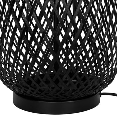 Lampadaire Kasungu E27 60W IP20 Ø28 x H. 95,5 cm GoodHome noir