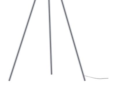 Lampadaire + lampe à poser Gooban E14/E27 IP20 argent