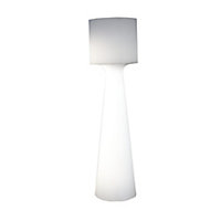 Lampadaire LED intégré Grace Ø37,5 x H.140 cm blanc New Garden