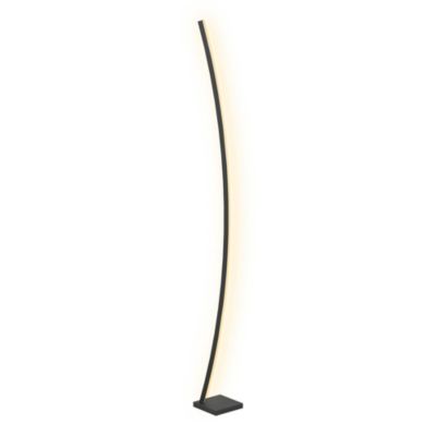 Lampadaire LED intégrée Picacha IP20 29W L.15 x l.15 x H.162,5 cm Eglo noir