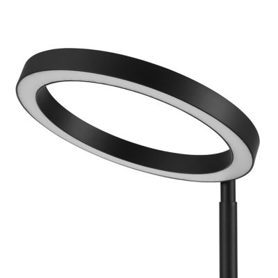 Lampadaire LED Taphao GoodHome intégrée noir mat blanc chaud 960lm dimmable