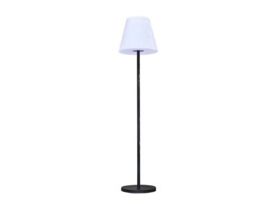 Lampadaire lumineux solaire et rechargeable pied métal LED blanc chaud / blanc dimmable STANDY SOLAR H 150 cm