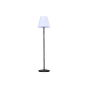 Lampadaire lumineux solaire et rechargeable pied métal LED blanc chaud / blanc dimmable STANDY SOLAR H 150 cm