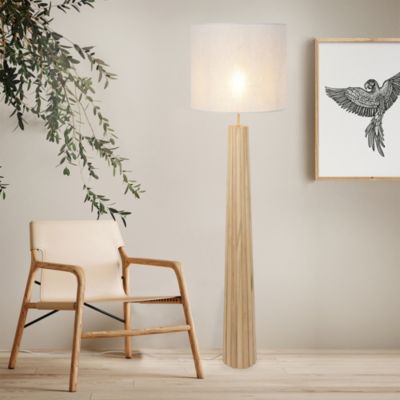 Lampadaire Marius 60W IP20 H.167 x Ø44 cm naturel Corep