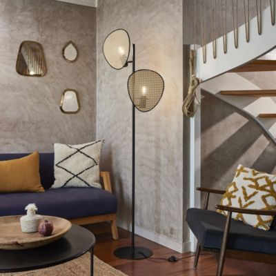 Lampadaire Naytto E27 IP20 40W H.172,5 x P.30 cm Corep coloris naturel
