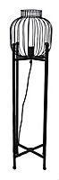 Lampadaire Sampa Helios Liam noir H.91 cm