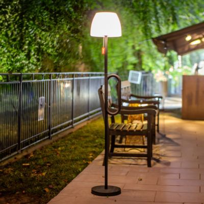 Lampadaire Solaire Multicolore 150CM IP65 - Recharge Solaire et USB - Avec Télécommande - Groupe DDC