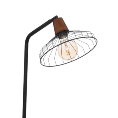 Lampadaire style bistrot (43x160 cm - Noir)