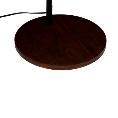 Lampadaire style bistrot (43x160 cm - Noir)