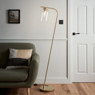 Lampadaire Thestias GoodHome E27 42W or