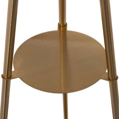 Lampadaire trépied Arthus doré H163cm - Atmosphera
