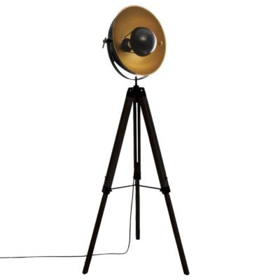 Lampadaire trépied "Lahti" métal noir H156cm - Atmosphera Créateur d'intérieur