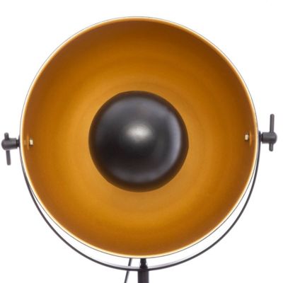 Lampadaire trépied "Lahti" métal noir H156cm - Atmosphera Créateur d'intérieur