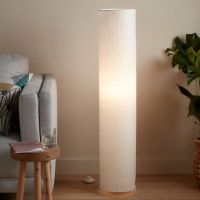 Lampadaire Undara 2 ampoules E27 IP20 blanc