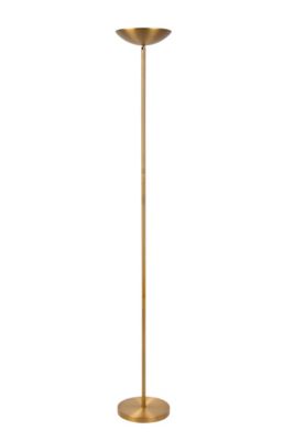 Lampadaire ZENITH en métal avec LED intégré - Or Mat / Laiton - Lucide