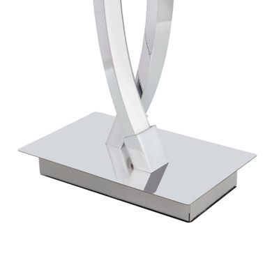 Lampe à poser Alani 2 LED intégrée argent