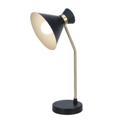Lampe à poser Apennin noir E27 IP20