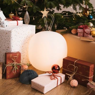 Lampe à poser Armanty E27 IP20 blanc