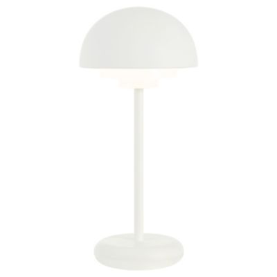 Lampe à poser Astrapia LED tactile blanc IP44 Ø13.7 x H.29.8 cm 1.8W GoodHome