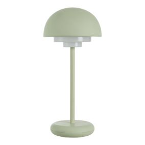 Lampe à poser Astrapia LED tactile vert IP44 Ø13.7 x H.29.8 cm 1.8W GoodHome