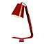 Lampe à poser Bangoran E14 IP20 rouge