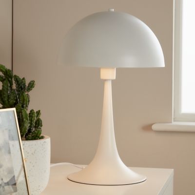 Lampe à poser Buzzell E27 IP20 blanc