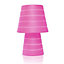 Lampe à poser Colours Milly rose