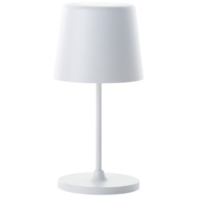Lampe à poser d'extérieur LED integrée rechargeable USB Kaami blanc IP44 2W 310lm Brilliant